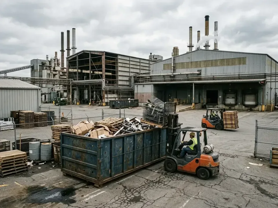 industrial-factory-scrap-conta-003 — frequently asked questions, Cheap Roll-off Dumpster Rentals in Danville, VA